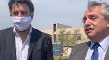 Rodrigo Ruete participó de la entrega de viviendas de Procrear junto a Alberto Fernández
