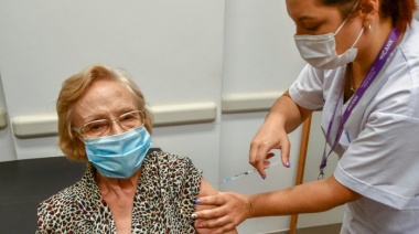 En Cañuelas se vacunó al 53% de los inscriptos al menos con una dosis 