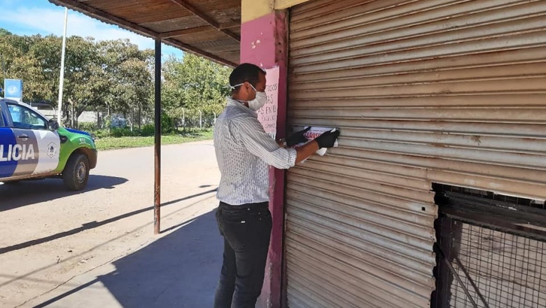 Llegó de Brasil y no cumplía con la cuarentena: Clausuraron su almacén en Los Pozos