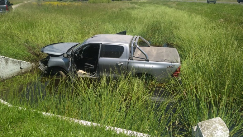 Nuevo accidente a la altura de Uribelarrea 