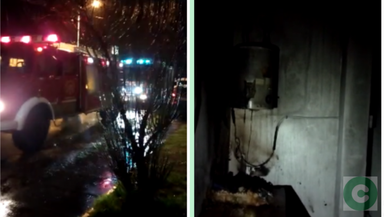 Incendio en el Jardín maternal de Máximo Paz 