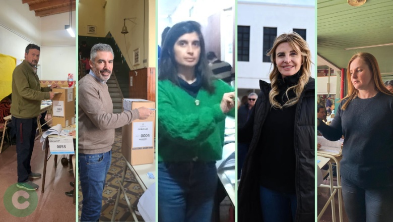 Ya votaron los principales candidatos
