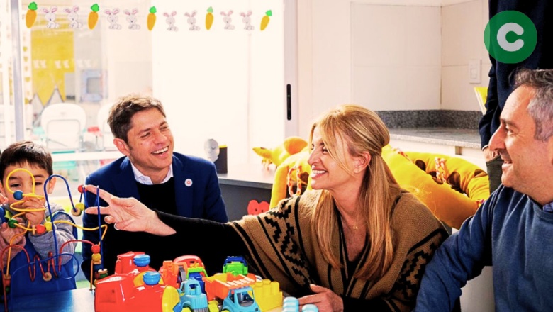 Kicillof en Cañuelas: Inauguró un el primer centro de desarrollo infantil de la ciudad