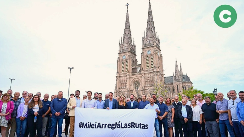Desde Luján, Intendentes le reclamaron a Milei por el estado de las rutas nacionales