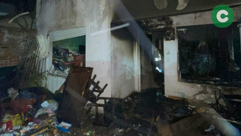 INCENDIO EN UNA VIVIENDA FAMILIAR