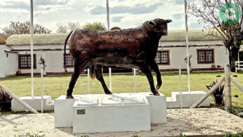 Se inauguró el monumento al Toro Tarquino