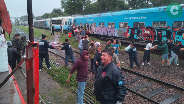 El Tren solidario volvió a pasar por Cañuelas