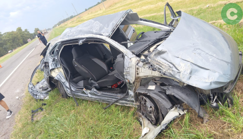 Accidente fatal en la Ruta 3: Murió un empleado del ministerio de seguridad de la provincia