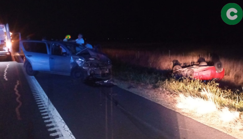 Choque múltiple y muerte en la Ruta 205