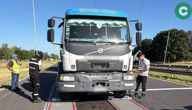 Récord de sobrecarga en la Ruta 6