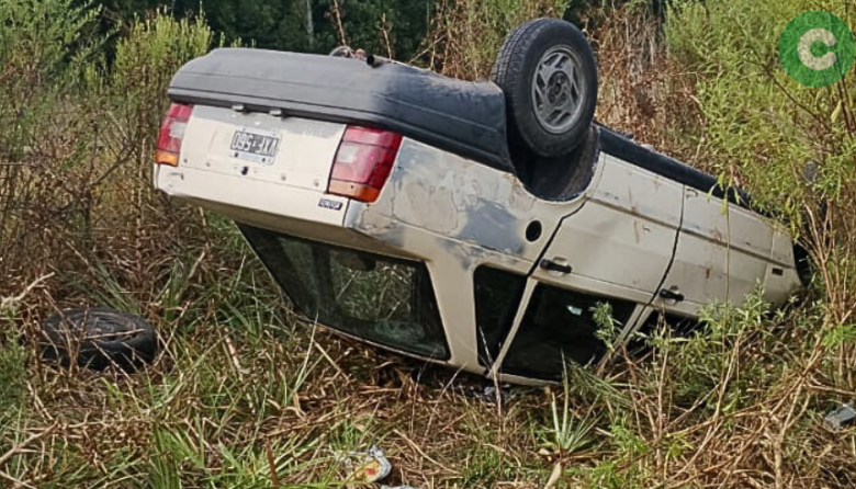 Vuelco y muerte en Vicente Casares