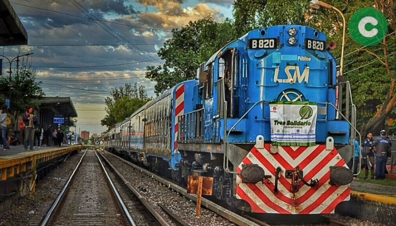 Tren solidario camino a Salta