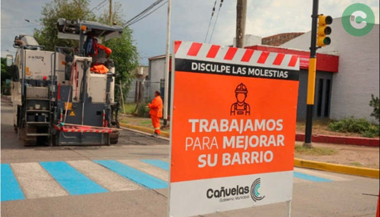 Corte vehicular por obras de bacheo