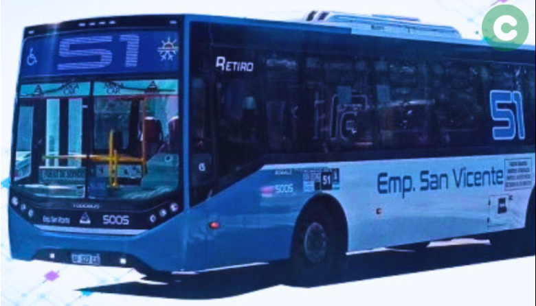 Modificación en los servicios de la Línea 51