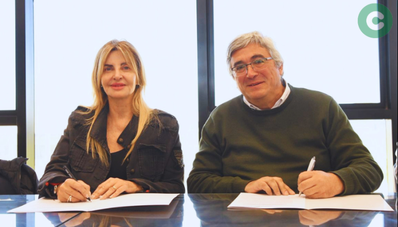 Javier Rodríguez y Marisa Fassi firman la adhesión al DUT