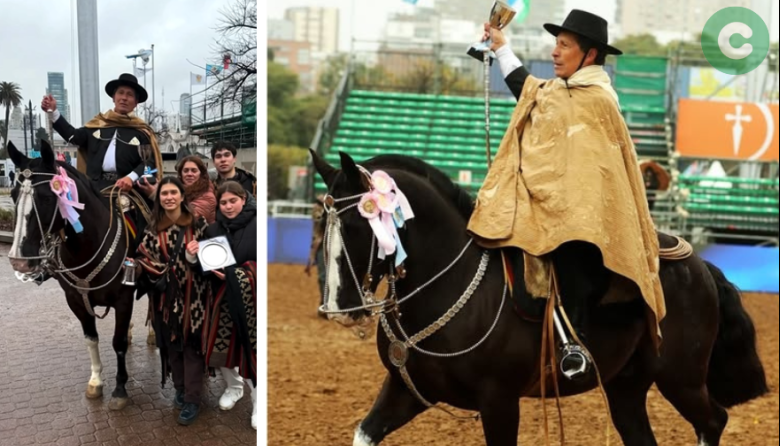 Carlos Urbisaia nuevamente consagrado en La Rural