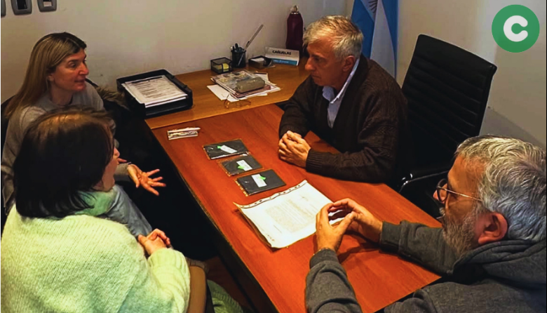 Reunión entre APYAD y el municipio