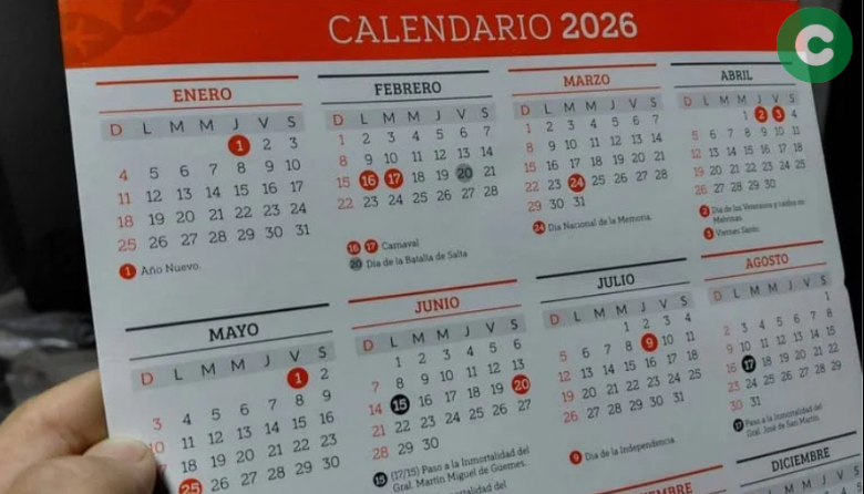 ¿Cuántos feriados le quedan al 2026?