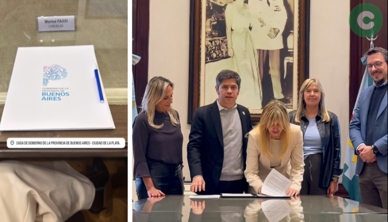 Firma de convenio para la adquisición de bienes de capital
