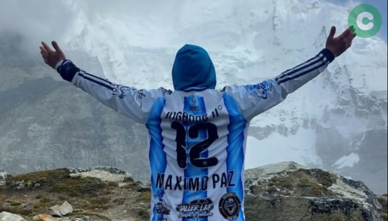 Un vecino de Máximo Paz comparte su travesía a los pies del Everest