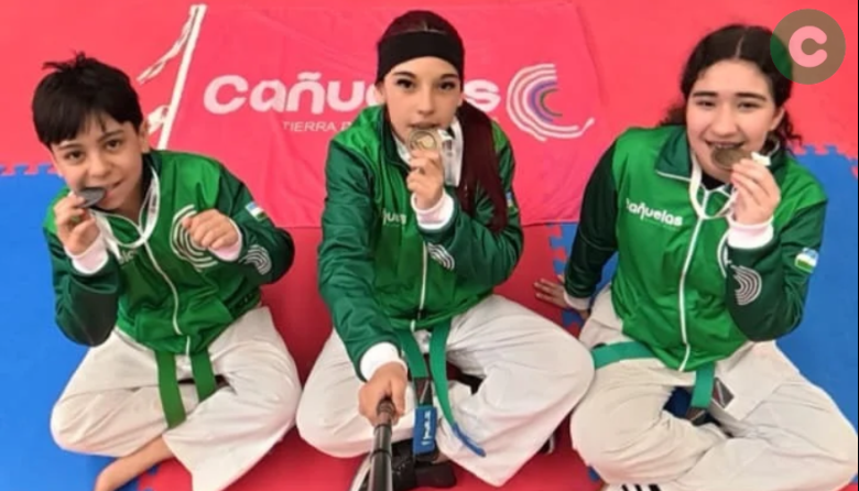 Cañuelas suma medallas de oro, plata y bronce