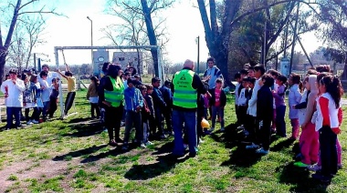 Simulacro de evacuación en las escuelas