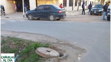 Reclamo de los vecinos: Peligro frente a la Escuela N°3