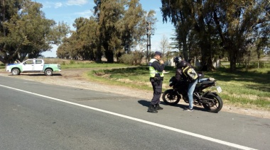 Control de picadas en la Ruta 6