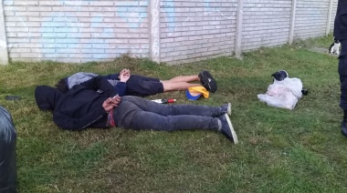 Robo captado por las cámaras de seguridad