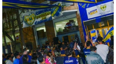 Inauguración del local de Boca