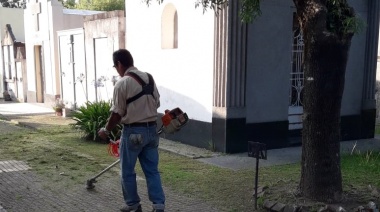 Arreglos en el Cementerio Municipal
