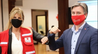 Planifican actividades con la Cruz Roja Argentina
