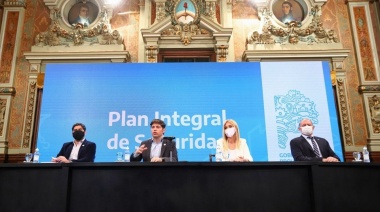 Kicillof presentó el Plan Integral de Seguridad para la Provincia   