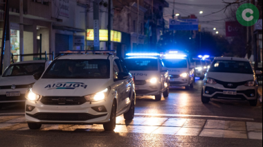 Operativo policial durante la noche de Navidad