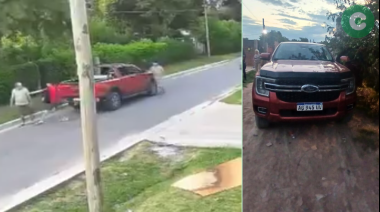Robo en el barrio Buen Pastor: Recuperan la camioneta en el  barrio Libertad