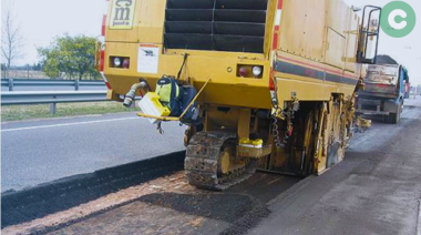Comenzó la repavimentación y ensanche de la Ruta 205