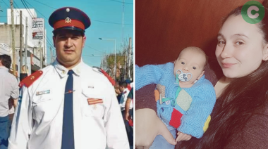 Con maniobras de RCP, un bombero de Cañuelas le salvó la vida a un bebé