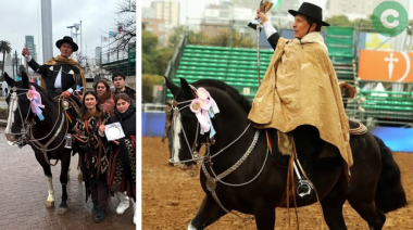 Carlos Urbisaia nuevamente consagrado en La Rural