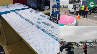 Operativos en las principales rutas de acceso a Cañuelas