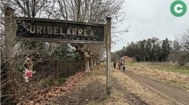 Este domingo hay mateada en Uribelarrea para reclamar por la vuelta del Tren