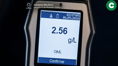 Tomaba cerveza al volante por la Ricchieri y el control le dio 2,56 g/l