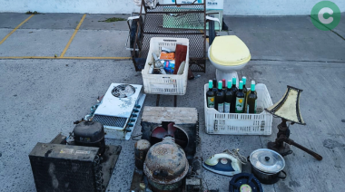 Robó en un comercio y fue atrapado llevándose hasta un inodoro