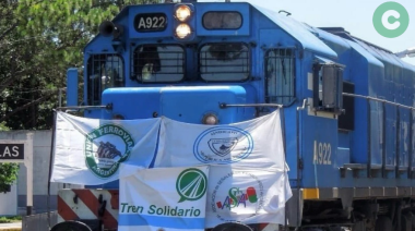 No falta nada: Nueva misión del “Tren solidario”