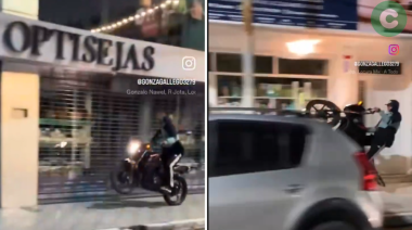 El viral más peligroso: Se filmó haciendo “Willy” por la vereda