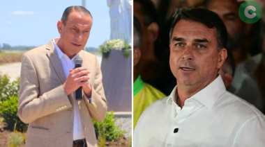 Arrieta cuestionó al Gobierno de Milei luego de confirmarse el paso de Flávio Bolsonaro por la Argentina