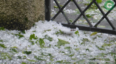 Informe del temporal: lluvia, granizo y sol