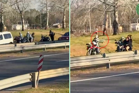 Brutal robo en la Autopista Ezeiza – Cañuelas