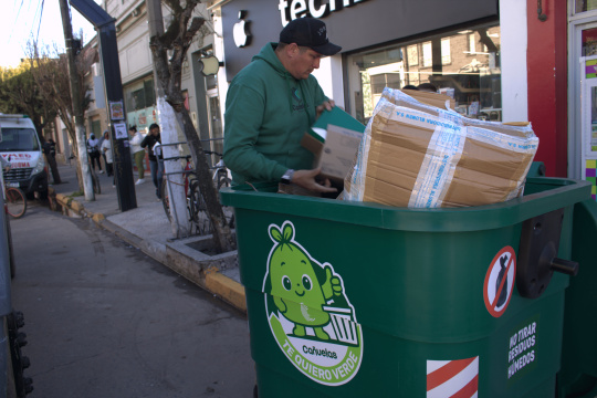 Cañuelas “Te quiero verde”: Te mostramos donde están los “Puntos verdes”