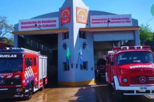 Aniversario del destacamento de Bomberos de Alejandro Petión