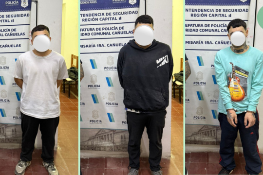 Detienen a tres hermanos por el robo a una jubilada